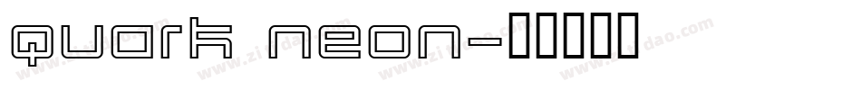 Quark Neon字体转换